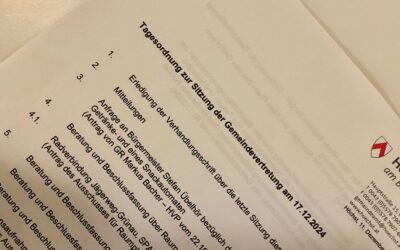 Nachlese Gemeindevertretung 17.12.24